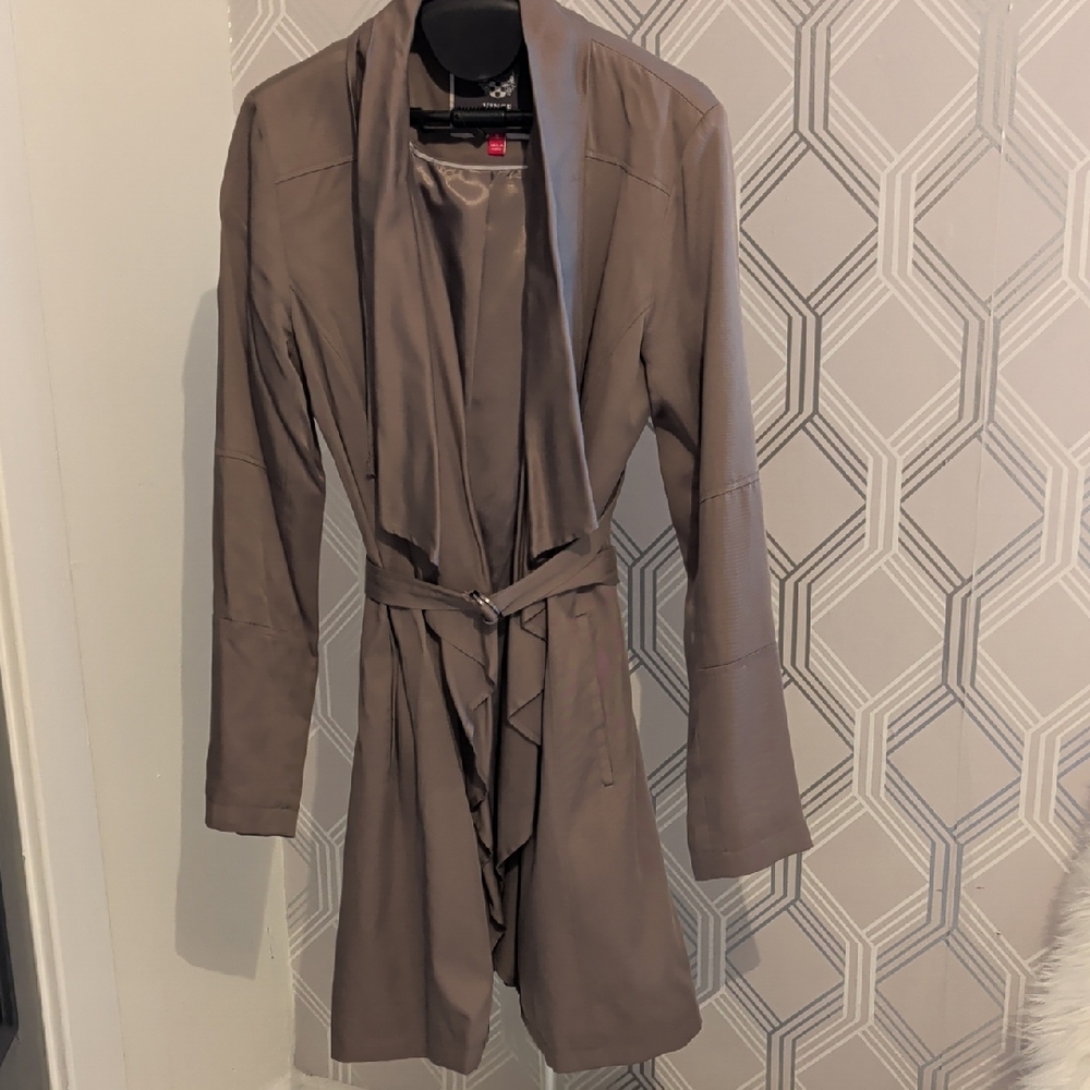 Vince Camuto Taupe Trench Coat